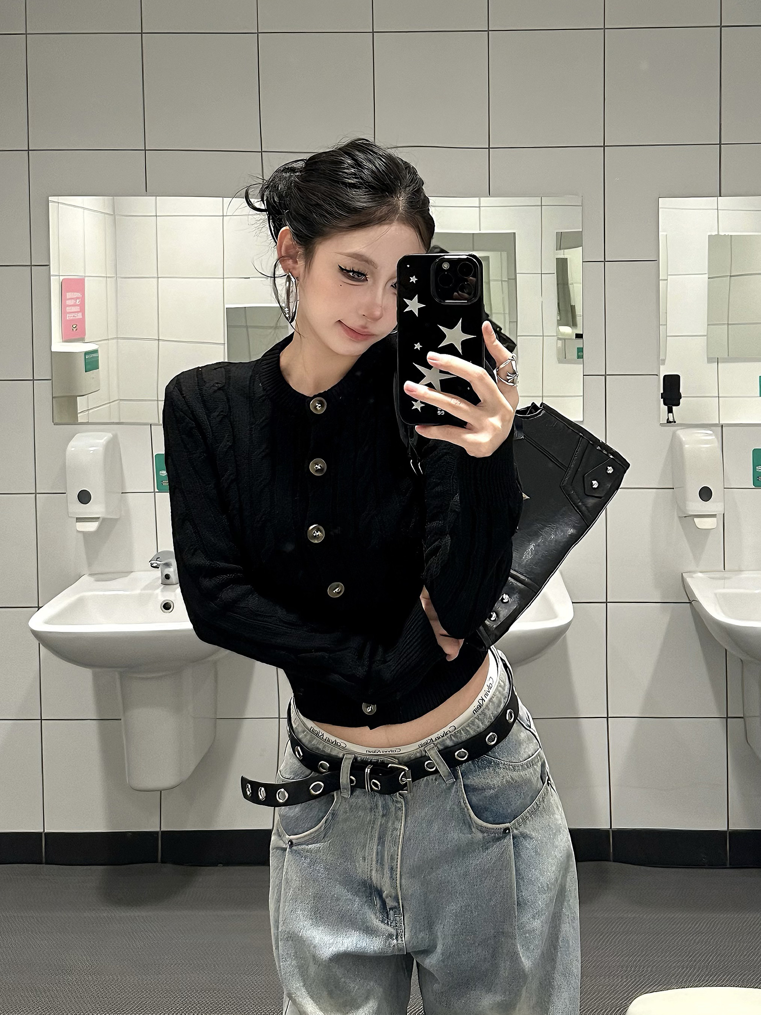 Spring New Style Black Knitted - Street Fashion Brand recension och pris