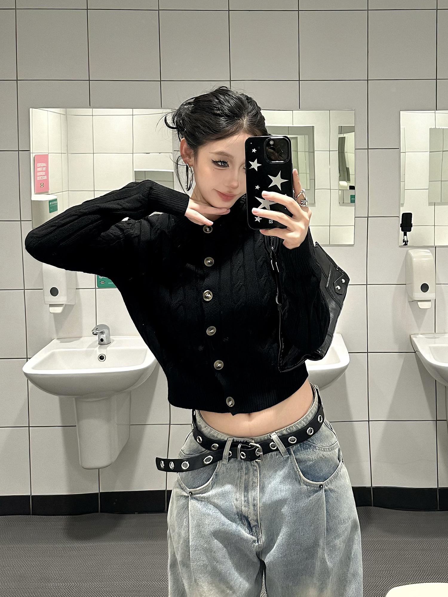 Spring New Style Black Knitted - Street Fashion Brand recension och pris
