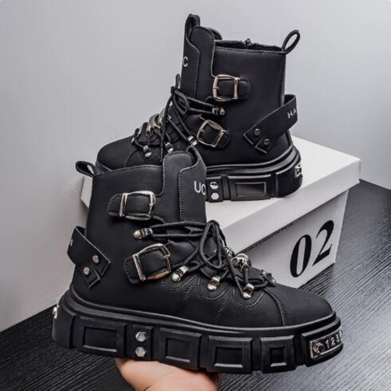 Fashion Rivet Black High top S - Street Fashion Luxury recension och pris