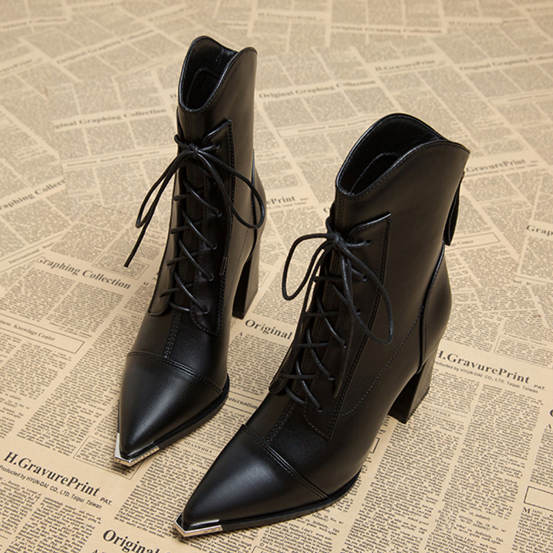 Women's Ankle Boots Fashion Po - Street Fashion Luxury recension och pris