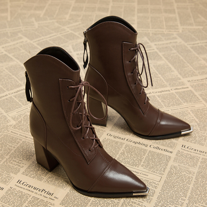Women's Ankle Boots Fashion Po - Street Fashion Luxury recension och pris