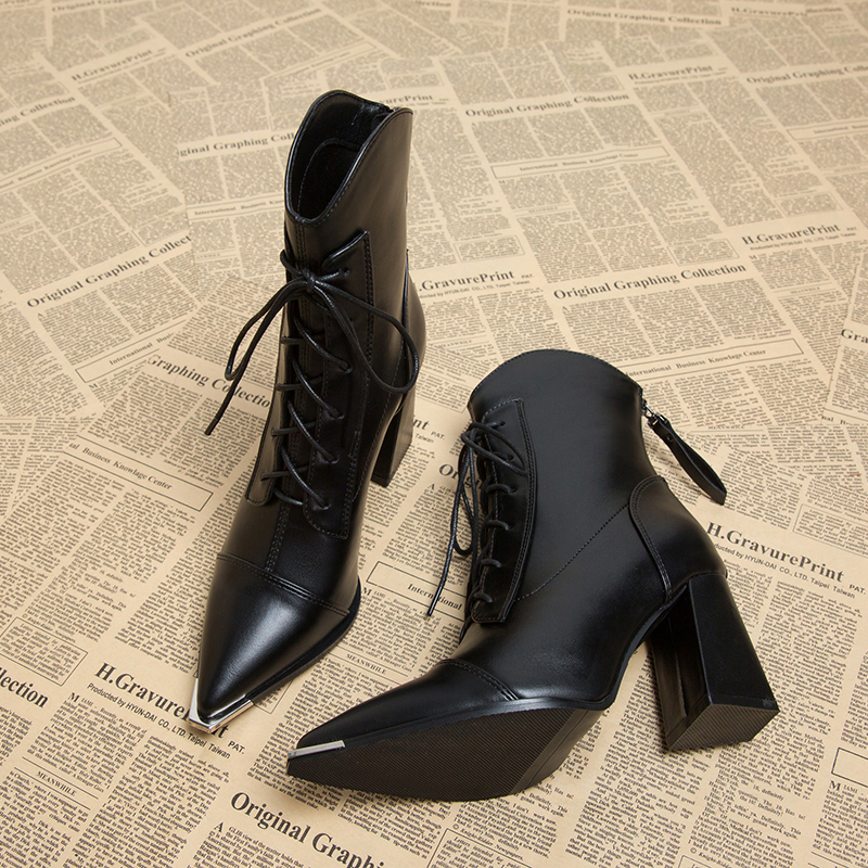 Women's Ankle Boots Fashion Po - Street Fashion Luxury recension och pris