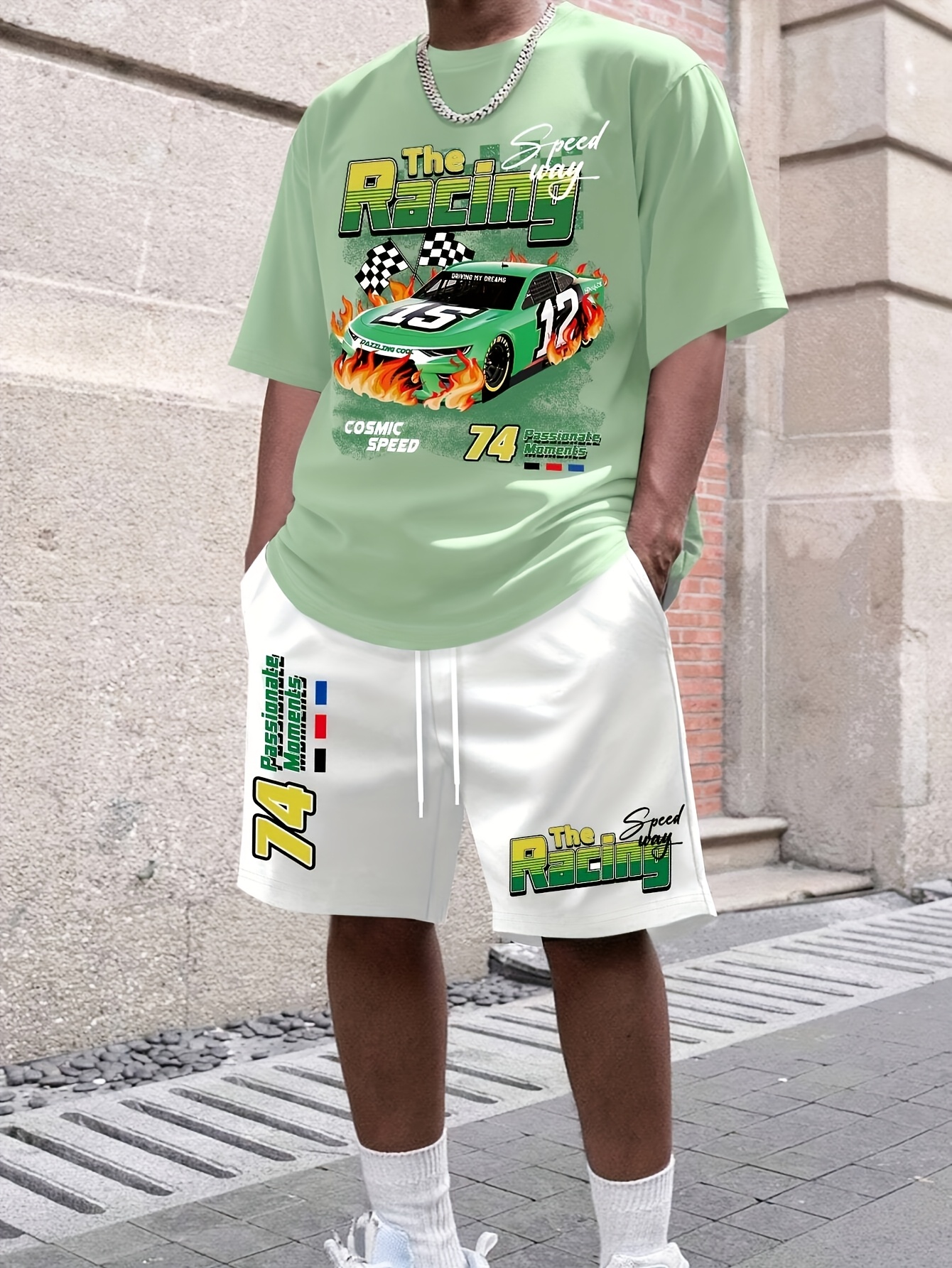 2026 Summer New Men's Short-Sl - Street Fashion Brand recension och pris