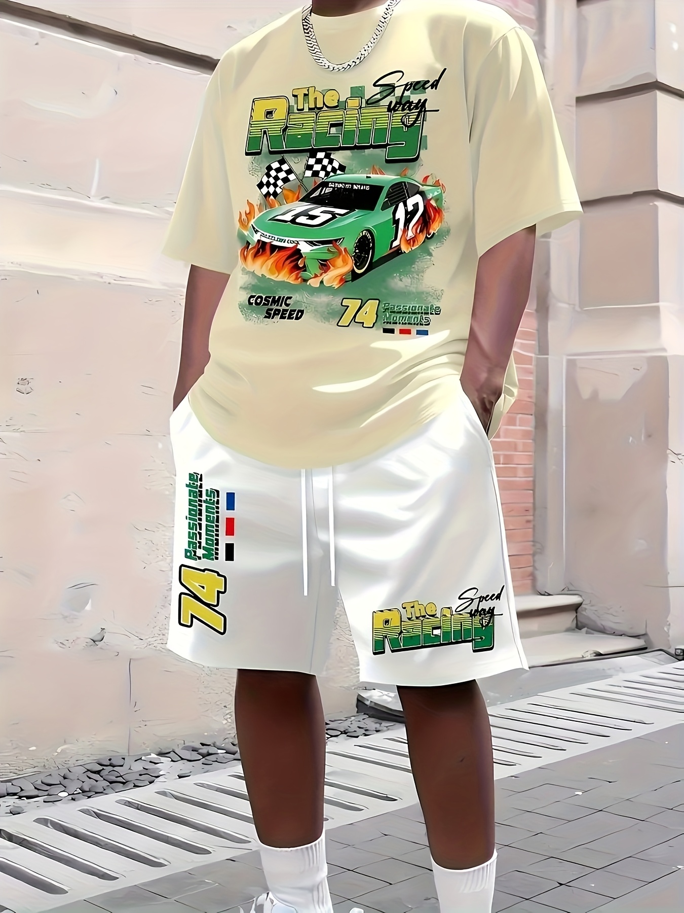 2026 Summer New Men's Short-Sl - Street Fashion Brand recension och pris