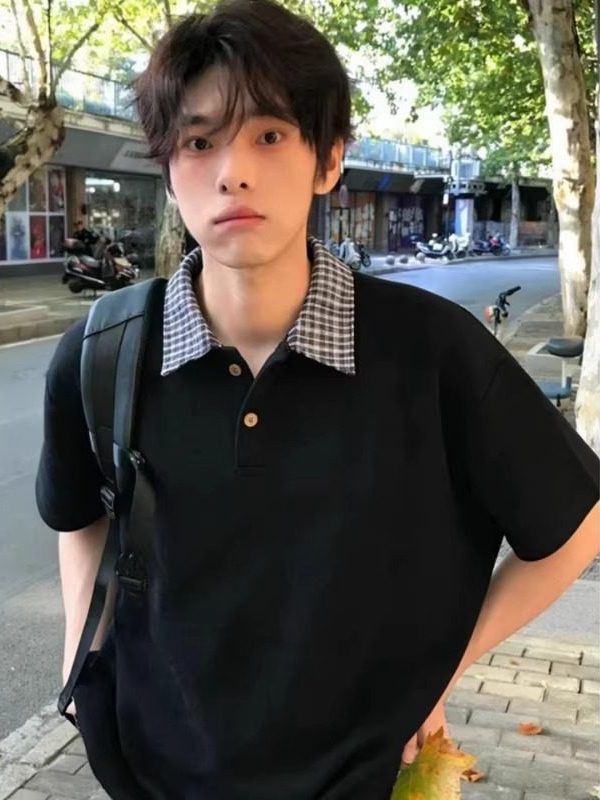 Loose Fit Summer Short Sleeve  - Street Fashion Hong Kong recension och pris