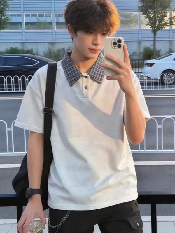 Loose Fit Summer Short Sleeve  - Street Fashion Hong Kong recension och pris