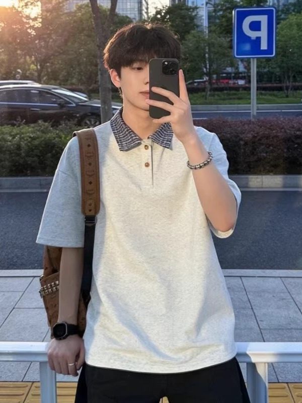 Loose Fit Summer Short Sleeve  - Street Fashion Hong Kong recension och pris
